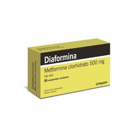 Imagen de DIAFORMINA  500 500 mg [30 comp.]