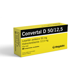 Imagen de CONVERTAL D  50 50 mg+12.5 mg [30 comp.]