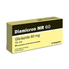 Imagen de DIAMICRON MR 60 60 mg [30 comp.]