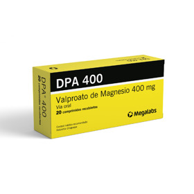 Imagen de DPA 400 400 mg [20 comp.]
