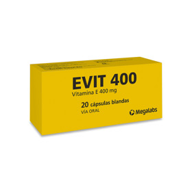 Imagen de EVIT  400 400 mg [20 cap.]