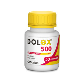 Imagen de DOLEX  500 FRASCO 500 mg [50 comp.]