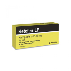Imagen de KETOFEN LP 200 mg [10 comp.]