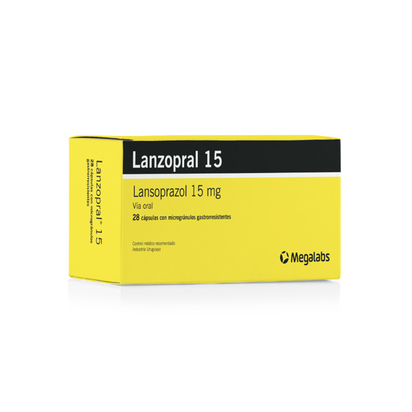 Imagen de LANZOPRAL 15 15 mg [28 cap.]
