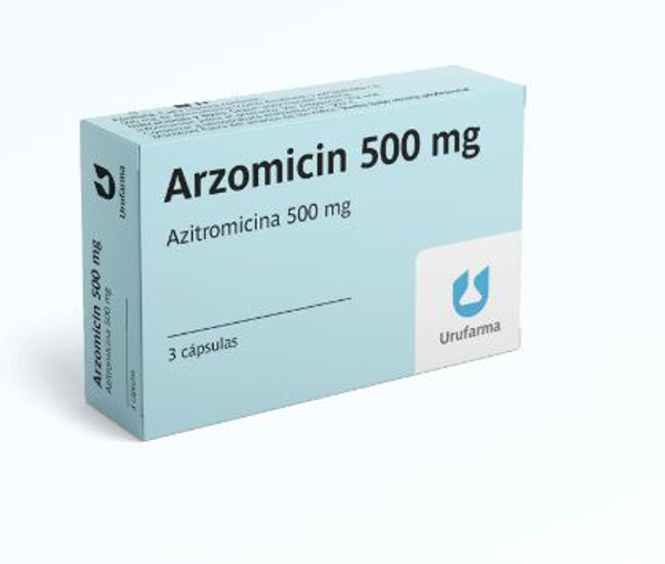Imagen de ARZOMICIN 500 500 mg [3 cap.]