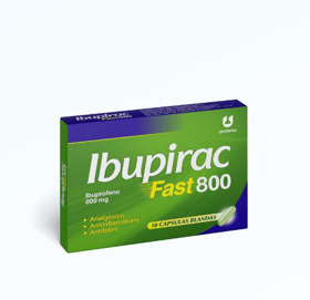 Imagen de IBUPIRAC FAST 800 CAPSULAS BLANDAS 800 mg [10 cap.]