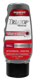 Imagen de TRIATOP CHAMPU REPARACION KERATINA 1 % [165 ml]