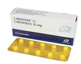 Imagen de CARDIODIL 25 25 mg [30 comp.]
