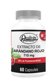 Imagen de QUALIVITS ARANDANO ROJO 715 mg [60 cap.]