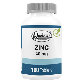 Imagen de QUALIVITS ZINC 40 mg [100 tab.]