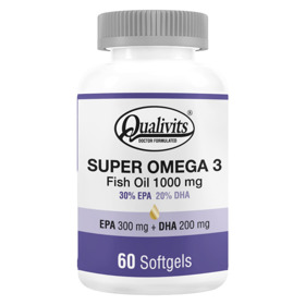 Imagen de QUALIVITS SUPER OMEGA 3 FISH OIL [60 tab.]