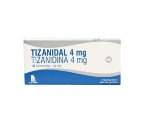 Imagen de TIZANIDAL 4 4 mg [30 comp.]