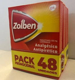 Imagen de ZOLBEN PACK 500 mg [48 comp.]