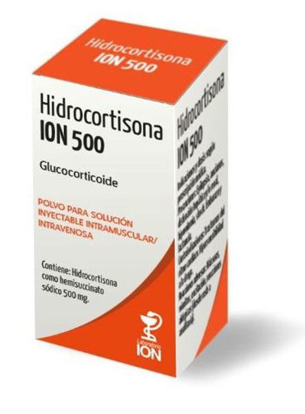 Imagen de HIDROCORTISONA ION 500 mg [1 amp.]