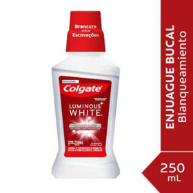 Imagen de COLGATE ENJUAGUE BUCAL LUMINOUS WHITE XD [250 ml]