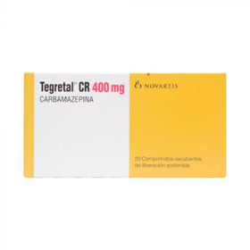 Imagen de TEGRETOL CR 400 400 mg [20 comp.]