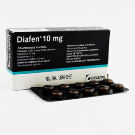 Imagen de DIAFEN 10 10 mg [20 comp.]